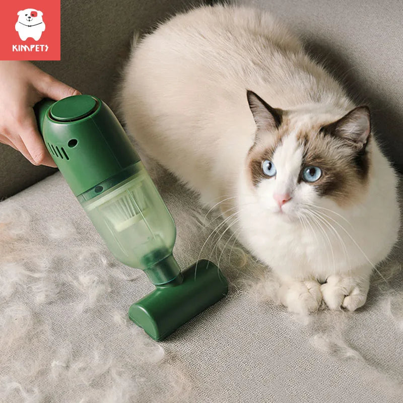 KIMPETS Pet Cleaning Supplies Cat Dog Hair Suction Device USB Charging Car Household Handheld Wireless Portable  Vacuum Cleaner