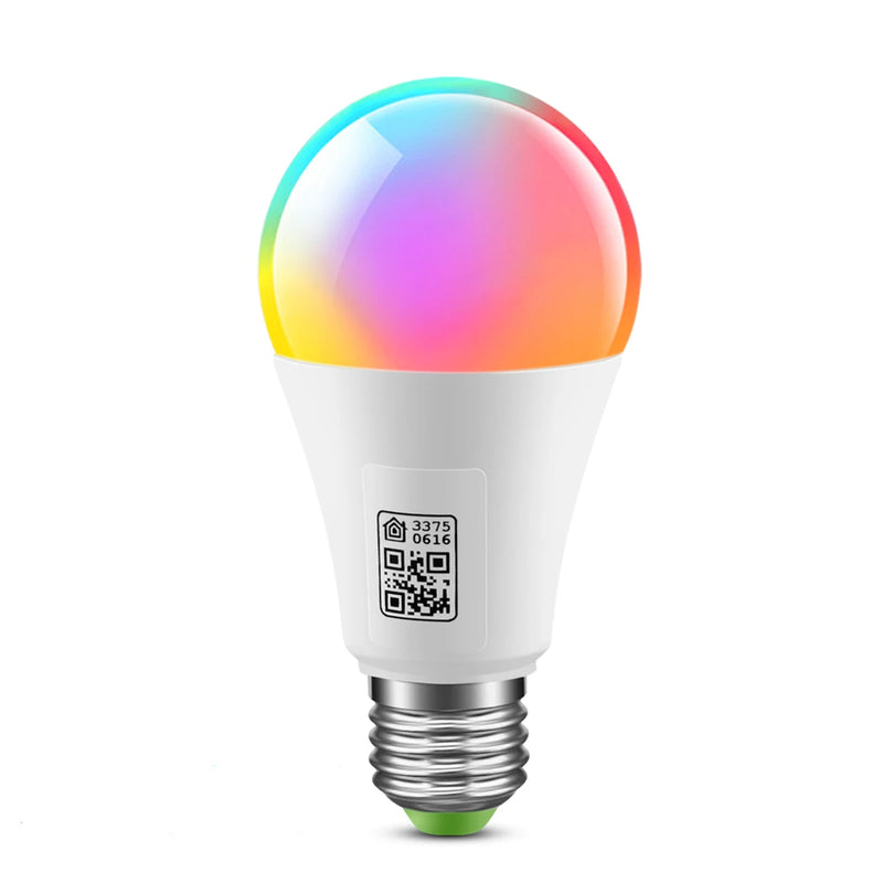 RGBWW Smart Multicolor Bulb – Wi-Fi + App + Voice Control