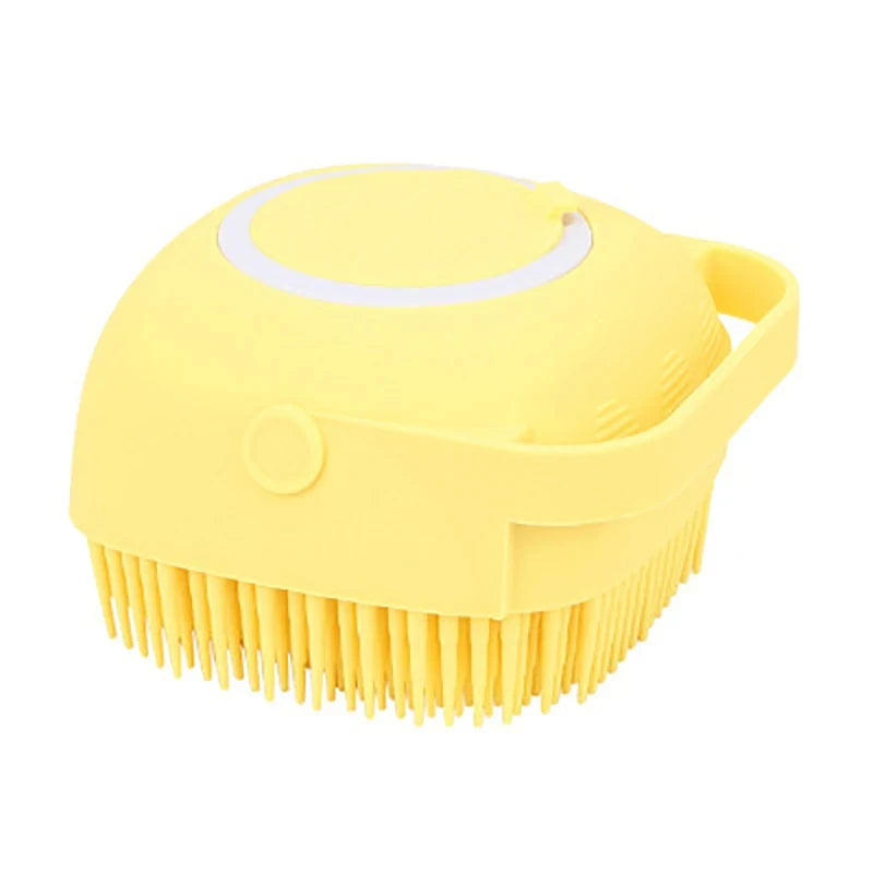 Silicone Bath Brush Soft Pet Bath Brush Dog Brush Comb Cat Bath Brush Pet Massage Brush for Dogs Cats Pet Grooming Supplies